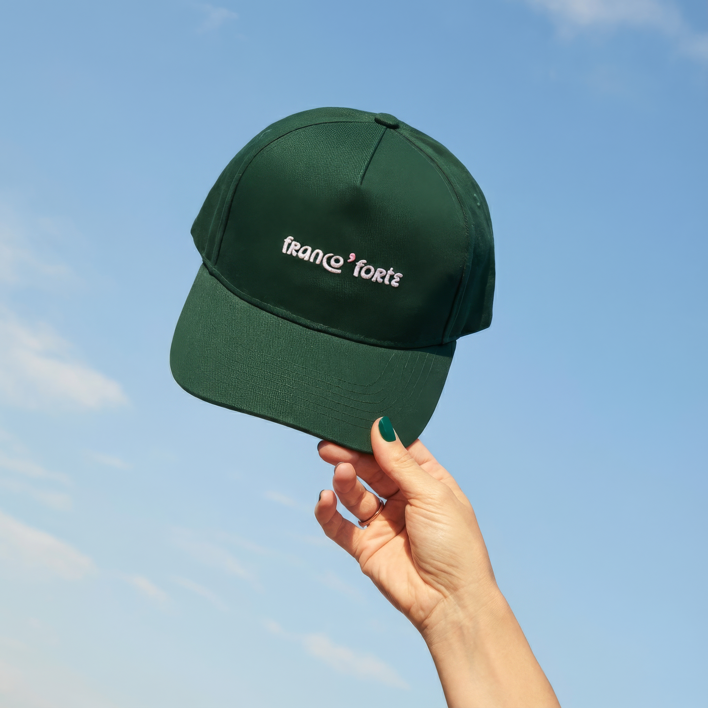 Cappellino ricamato - FRANCO ' FORTE