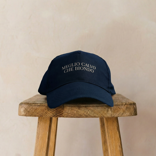 Cappellino - MEGLIO CALVO CHE BIONDO