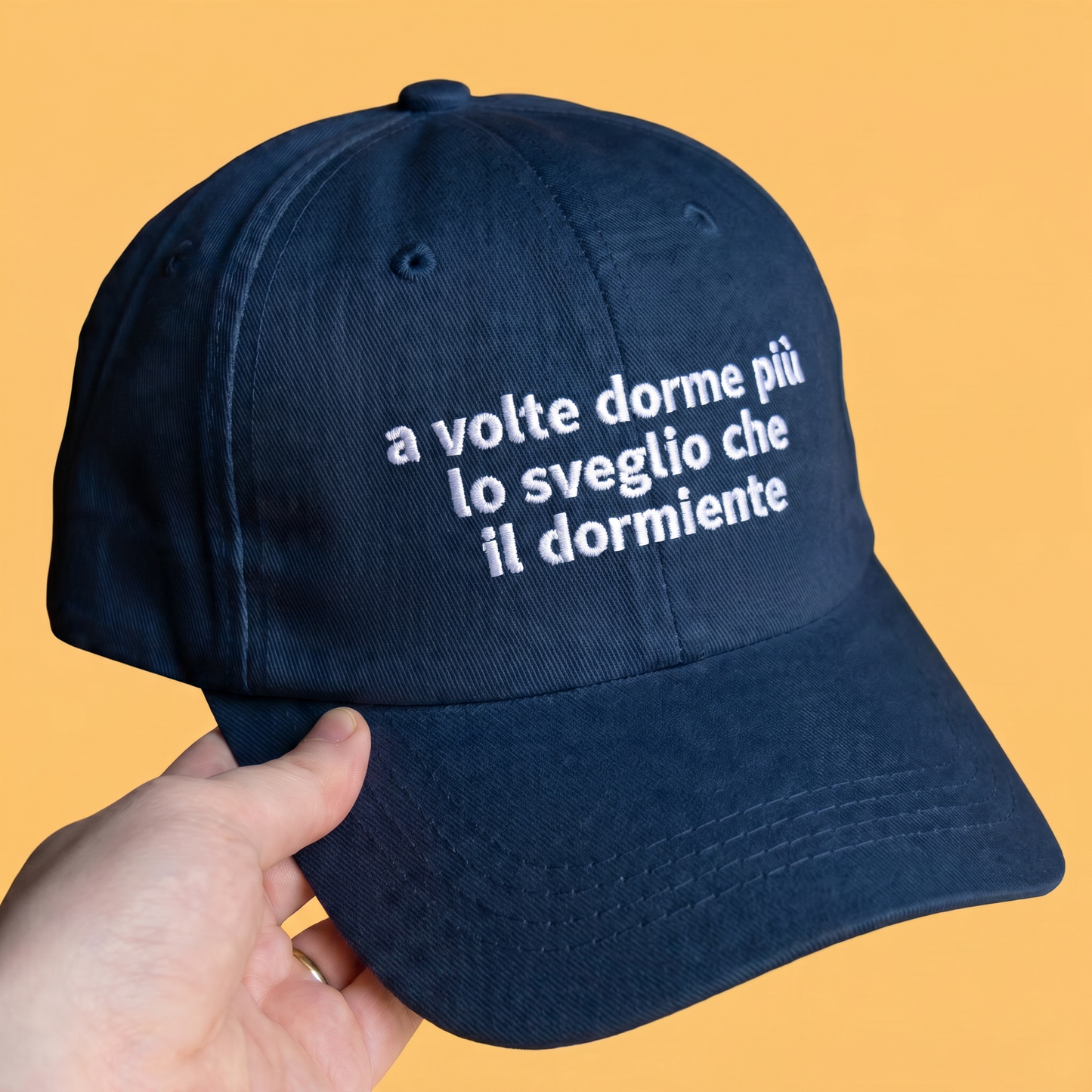 Cappellino ricamato - DORMIENTE