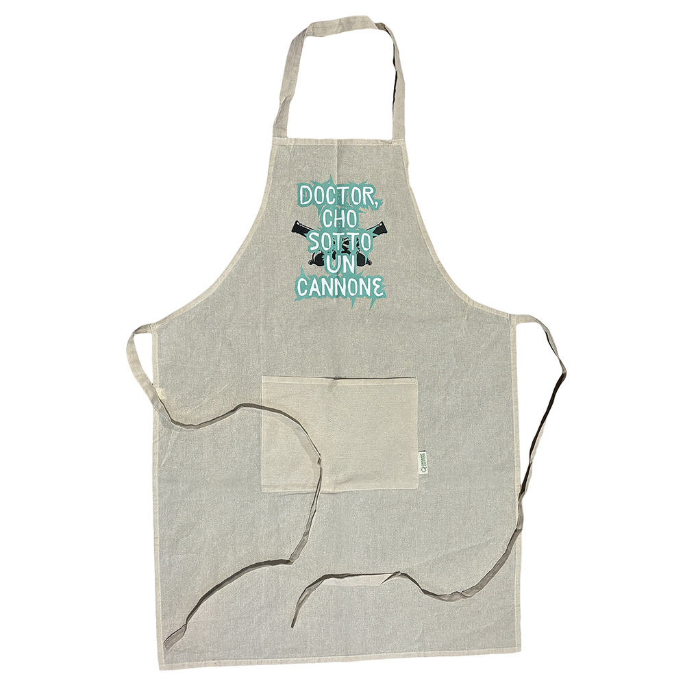 Grembiule DOCTOR, CHO SOTTO UN CANNONE
