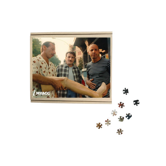 Puzzle - TRE UOMINI E UNA GAMBA