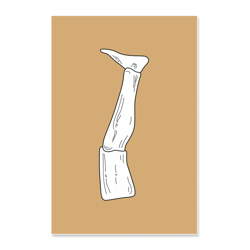 Poster 50x75 Garpez White