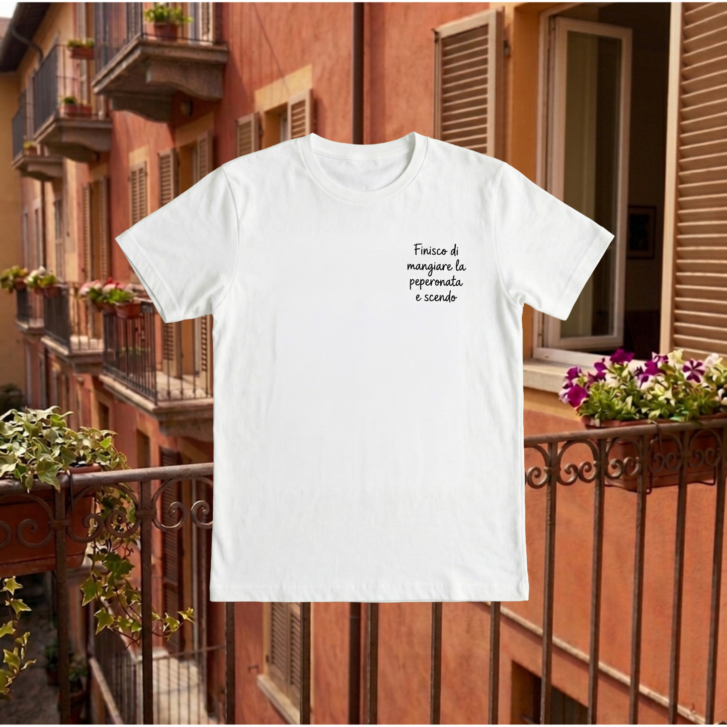 T-shirt fan edition - PEPERONATA E SCENDO