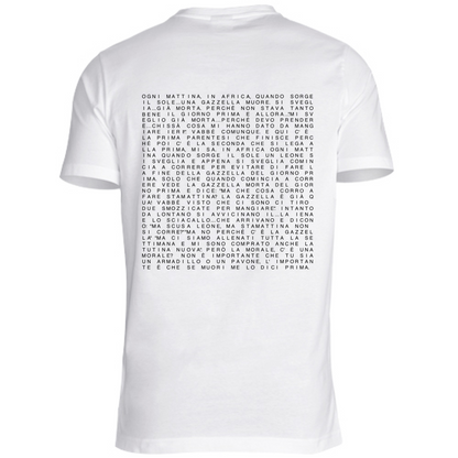 T-shirt organic Leone e Gazzella