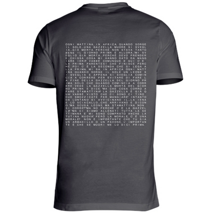 T-shirt organic Leone e Gazzella