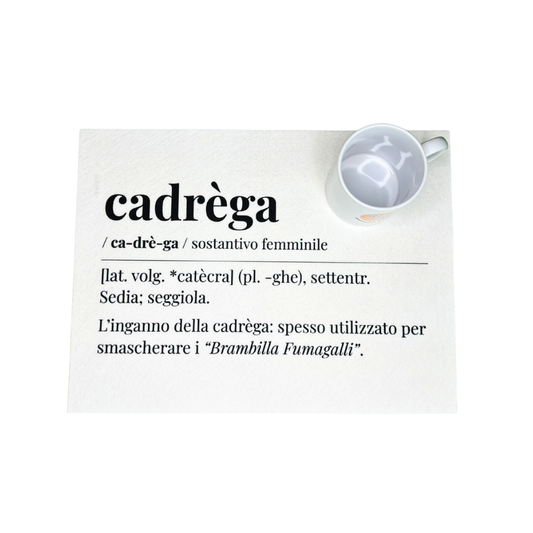 Tovaglietta colazione CADREGA - NUOVO