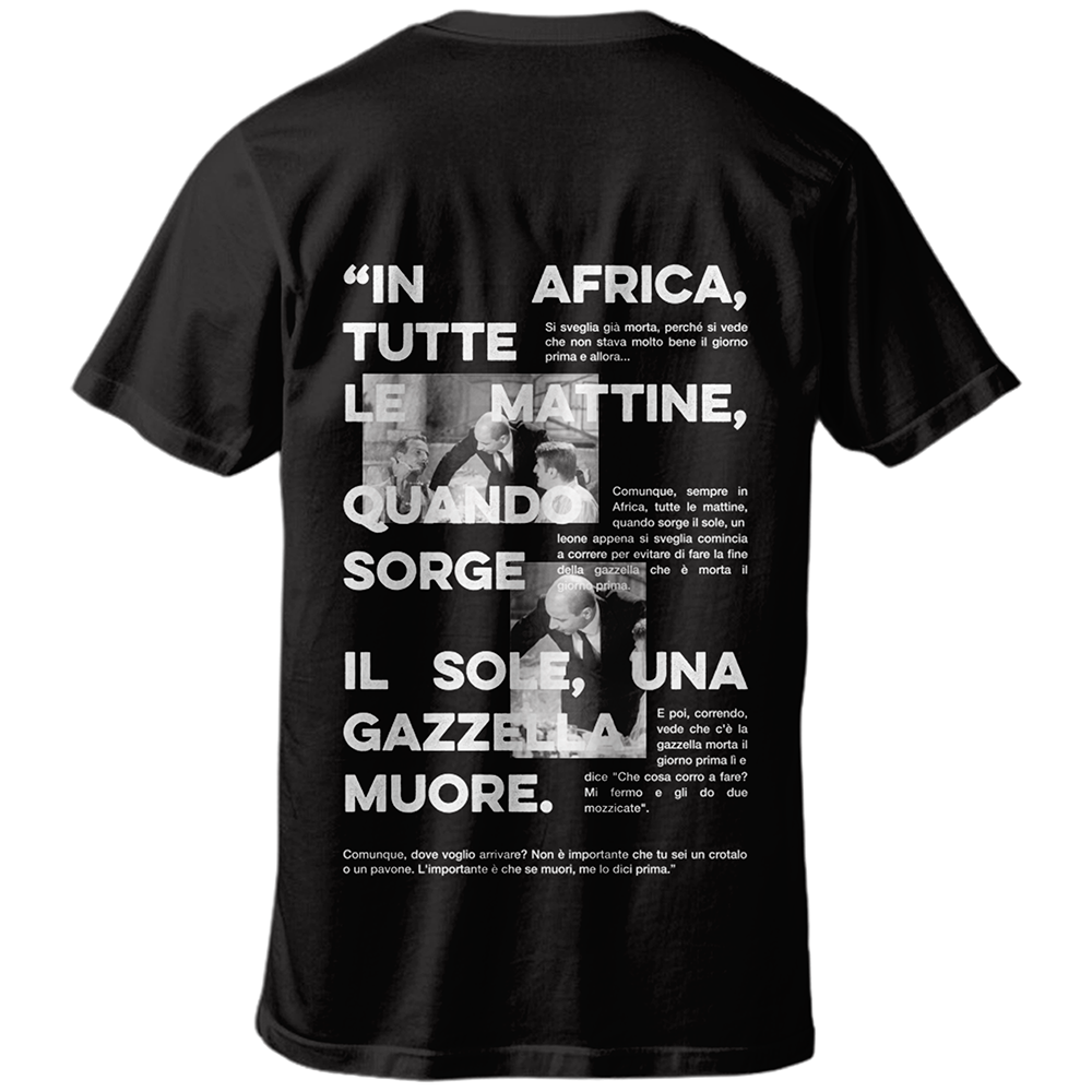 T-shirt LEONE E GAZZELLA (nuova collezione)