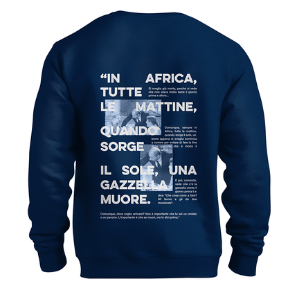 Felpa LEONE E GAZZELLA (nuova collezione)