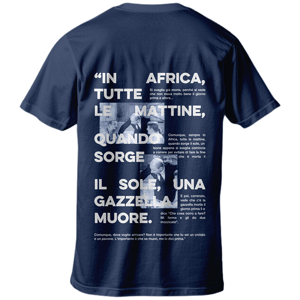 T-shirt LEONE E GAZZELLA (nuova collezione)