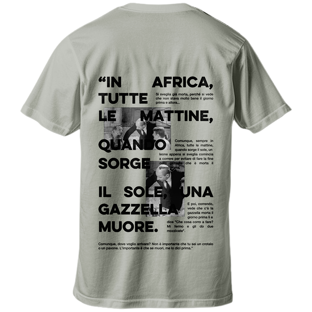 T-shirt LEONE E GAZZELLA (nuova collezione)