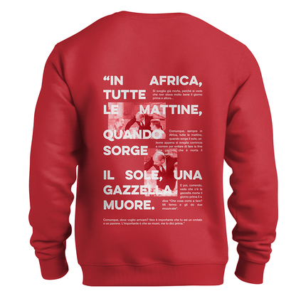 Felpa LEONE E GAZZELLA (nuova collezione)