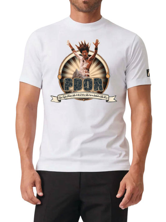 T-Shirt colorata Pdor