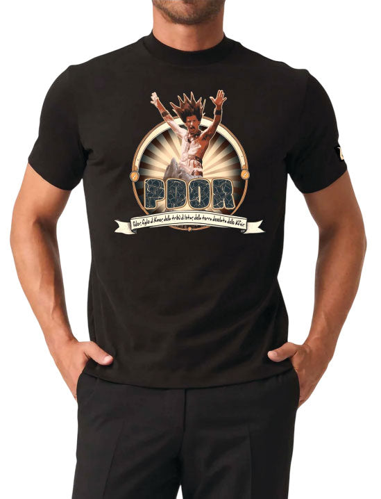 T-Shirt colorata Pdor