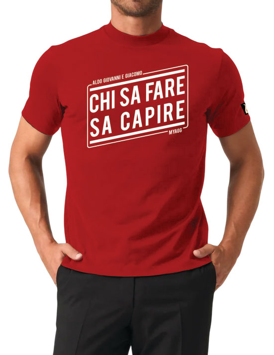 T-Shirt Chi Sa Fare Sa Capire