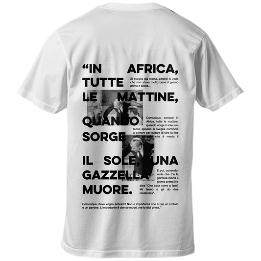 T-shirt LEONE E GAZZELLA (nuova collezione)