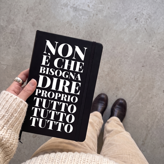 Agenda - NON È CHE BISOGNA DIRE PROPRIO TUTTO