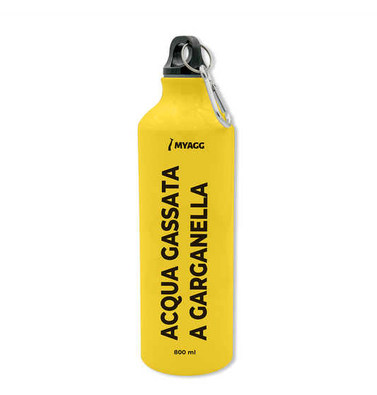 Borraccia ACQUA GASSATA A GARGANELLA (new collection)