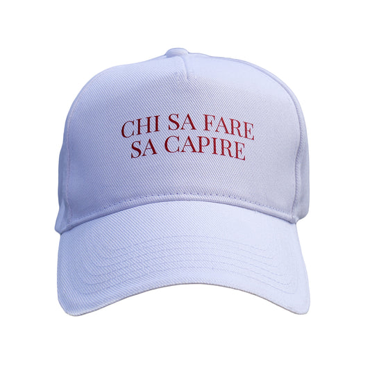 Cappellino CHI SA FARE SA CAPIRE