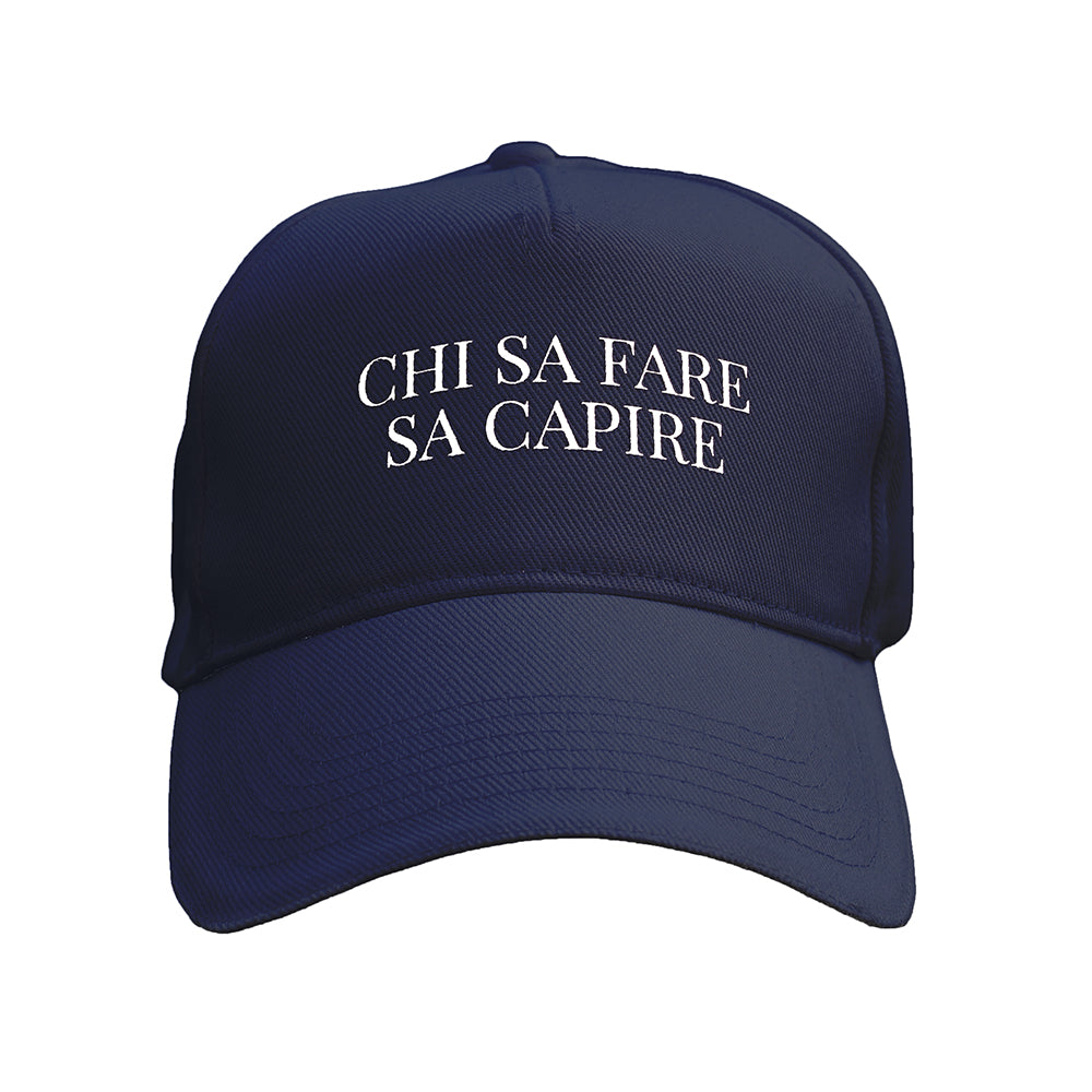 Cappellino CHI SA FARE SA CAPIRE