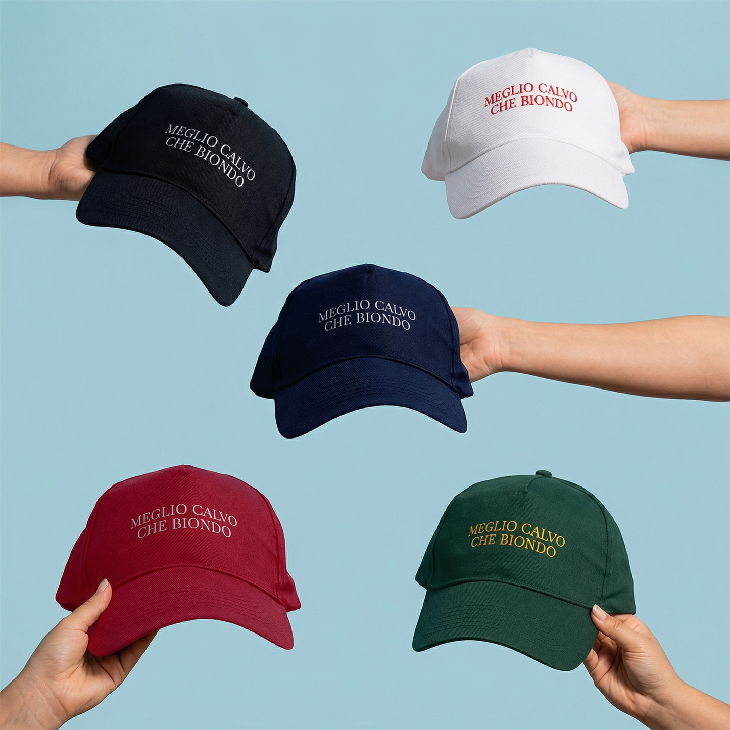 Cappellino - MEGLIO CALVO CHE BIONDO