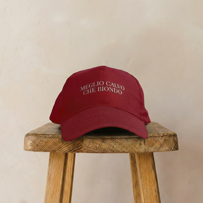 Cappellino - MEGLIO CALVO CHE BIONDO
