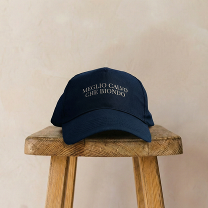 Cappellino - MEGLIO CALVO CHE BIONDO