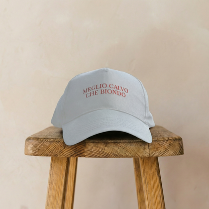 Cappellino - MEGLIO CALVO CHE BIONDO