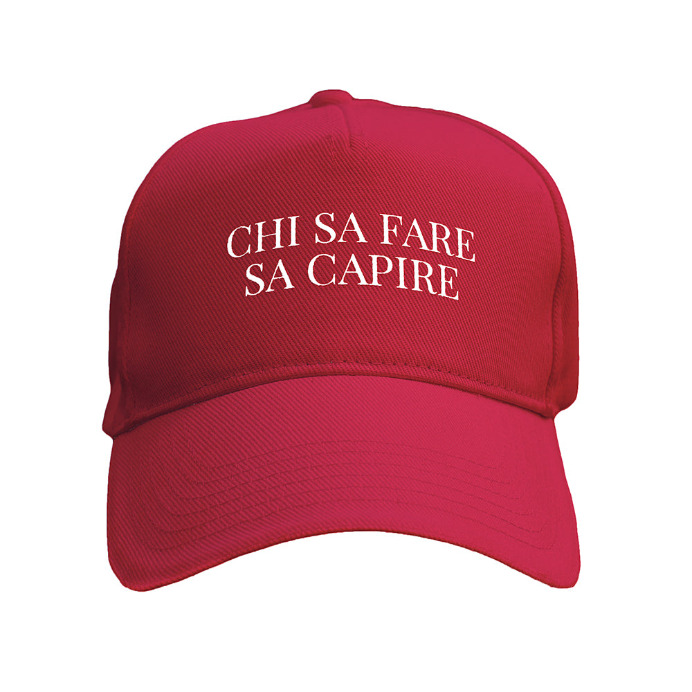 Cappellino CHI SA FARE SA CAPIRE