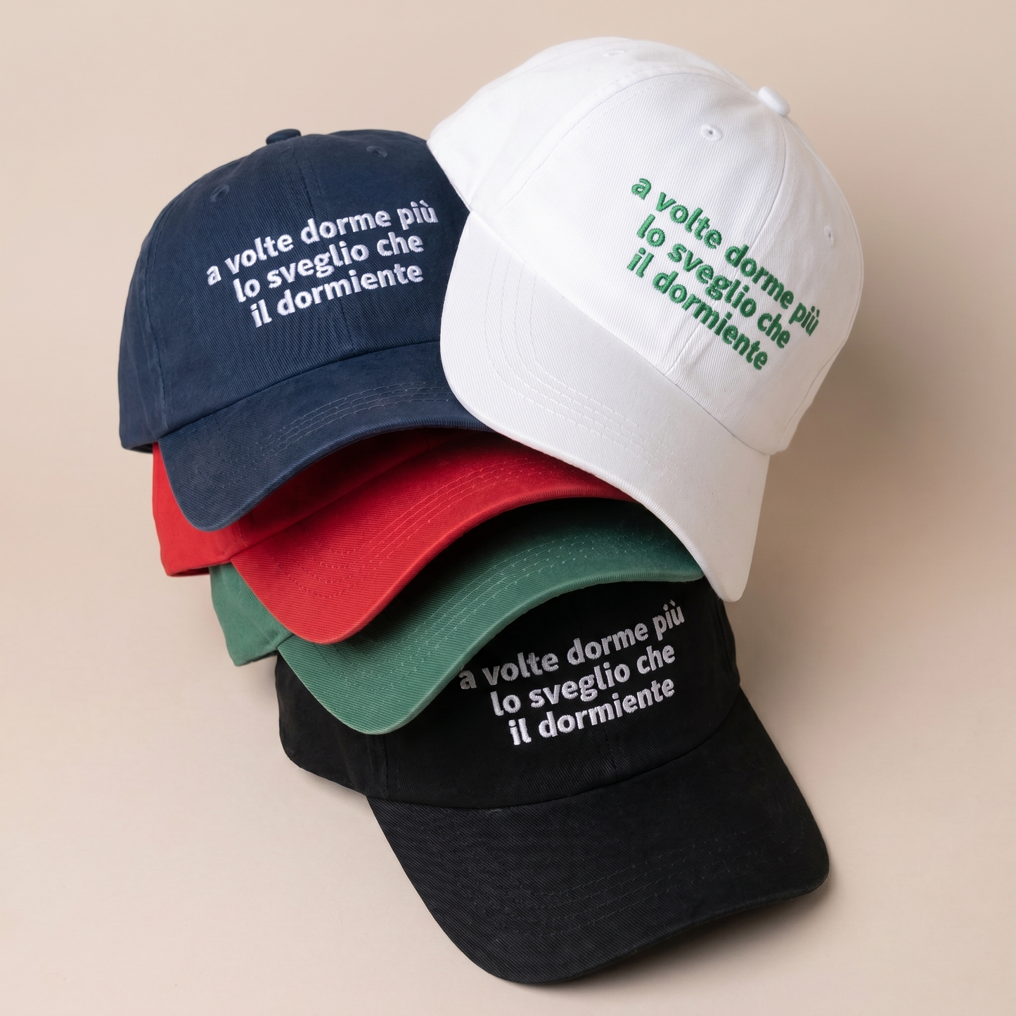Cappellino ricamato - DORMIENTE