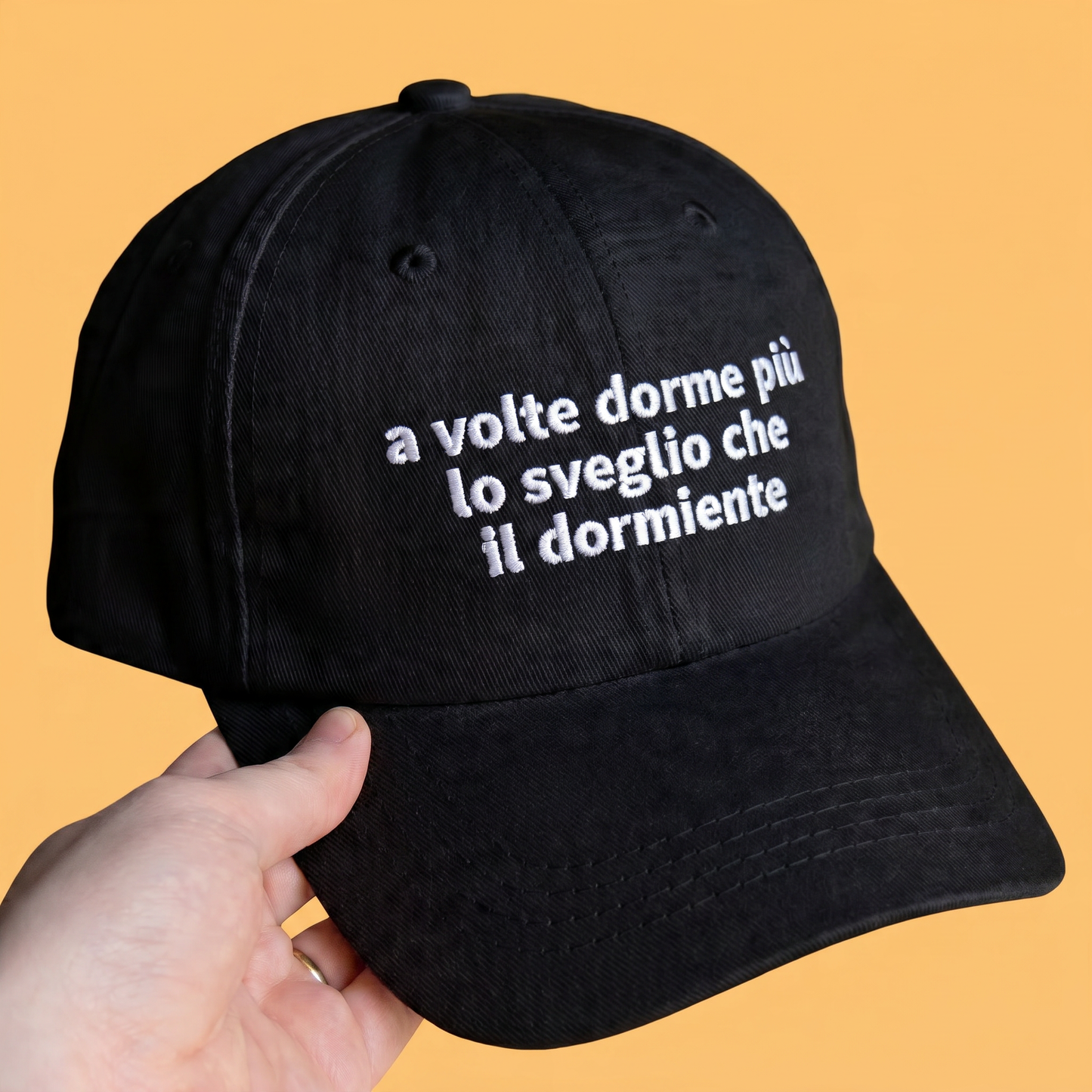 Cappellino ricamato - DORMIENTE