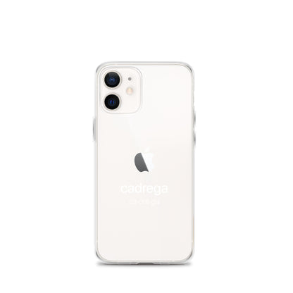Cover iPhone Cadrega scritta bianca