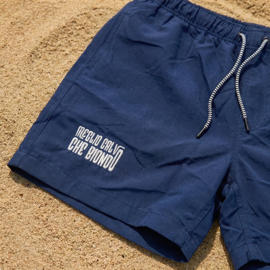 Costume da bagno ricamato - MEGLIO CALVO CHE BIONDO