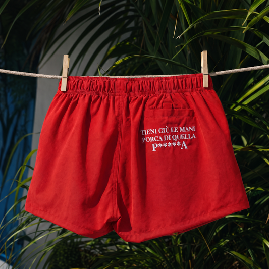 Costume da bagno ricamato - TIENI GIÙ LE MANI