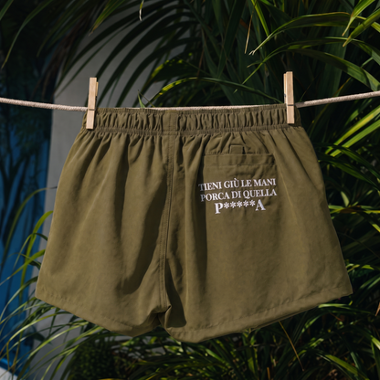 Costume da bagno ricamato - TIENI GIÙ LE MANI