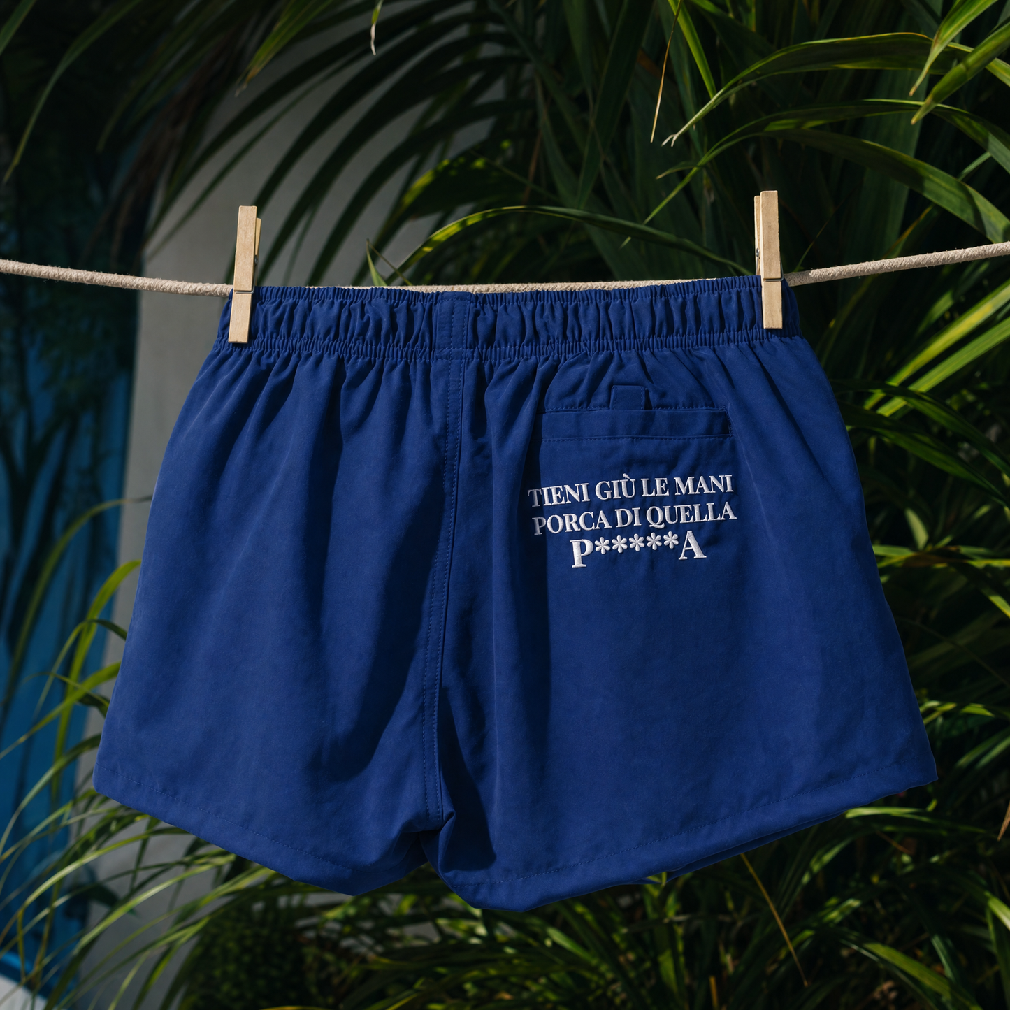 Costume da bagno ricamato - TIENI GIÙ LE MANI