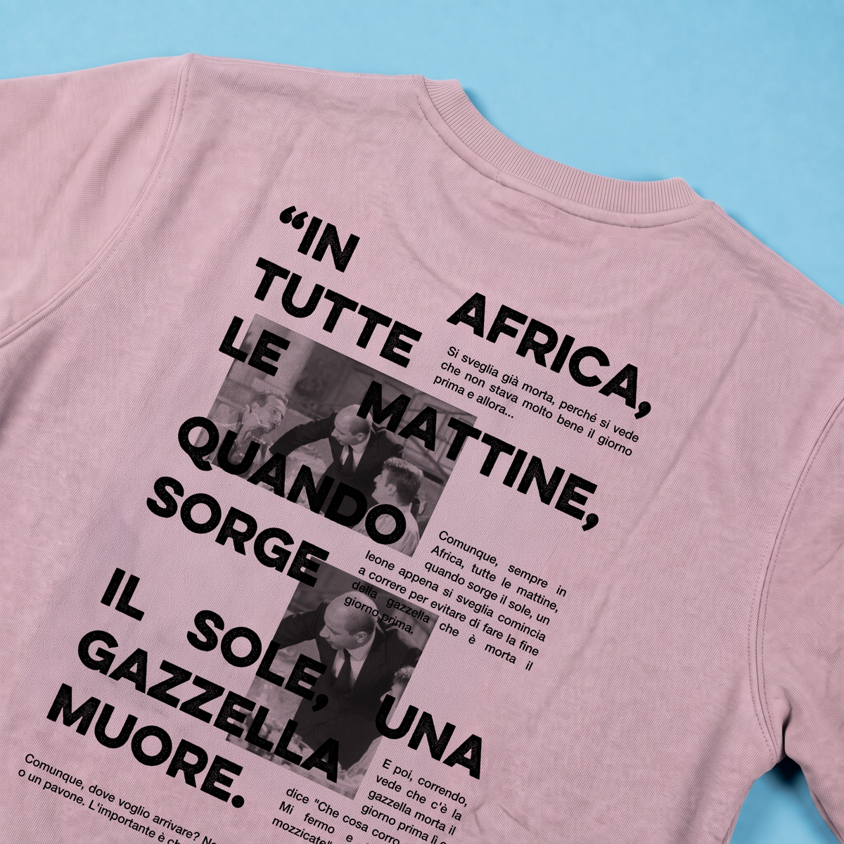 Felpa - LEONE E GAZZELLA