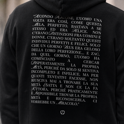 Felpa con cappuccio - MITO DI PLATONE
