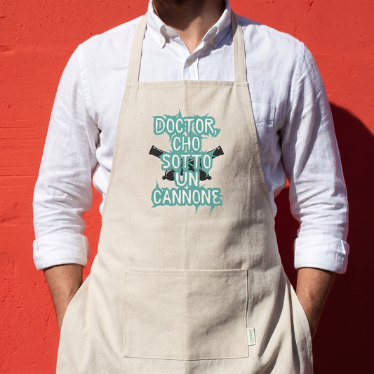 Grembiule - DOCTOR, CHO SOTTO UN CANNONE