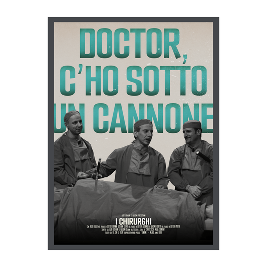 Poster C'HO SOTTO UN CANNONE