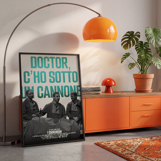 Poster - C'HO SOTTO UN CANNONE