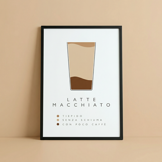 Poster - LATTE MACCHIATO