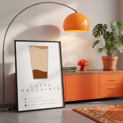 Poster - LATTE MACCHIATO