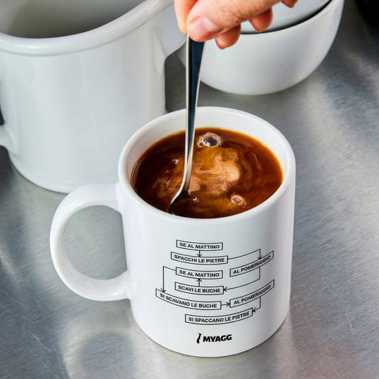 Tazza - SE AL MATTINO SPACCHI LE PIETRE...