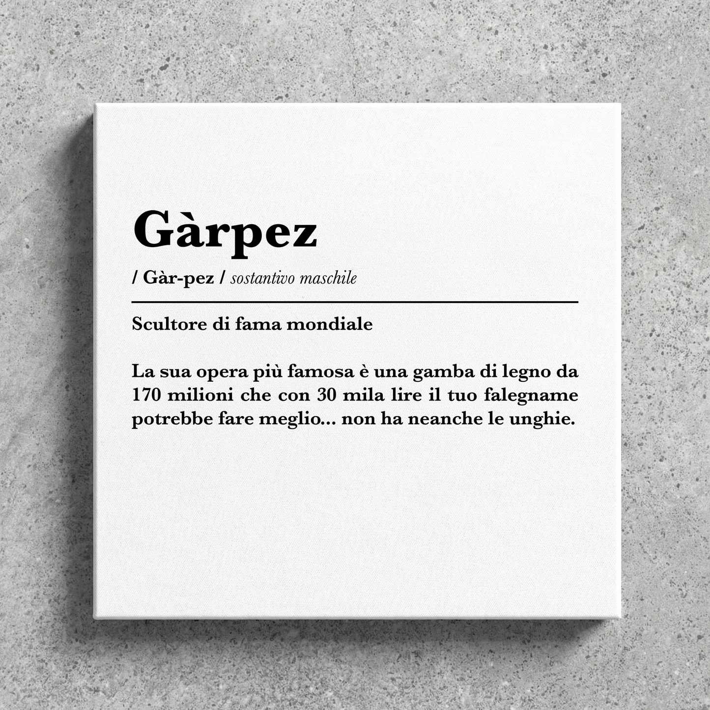 Canvas - GARPEZ