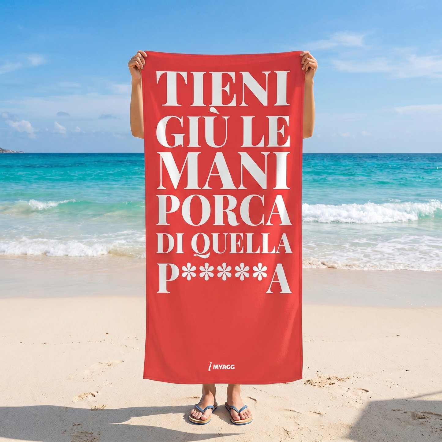 Telo mare - TIENI GIÙ LE MANI