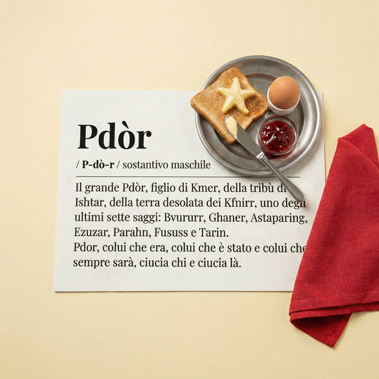 Tovaglietta colazione - PDOR