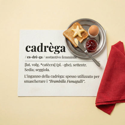 Tovaglietta colazione - CADREGA