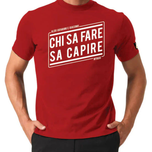 T-Shirt Chi Sa Fare Sa Capire