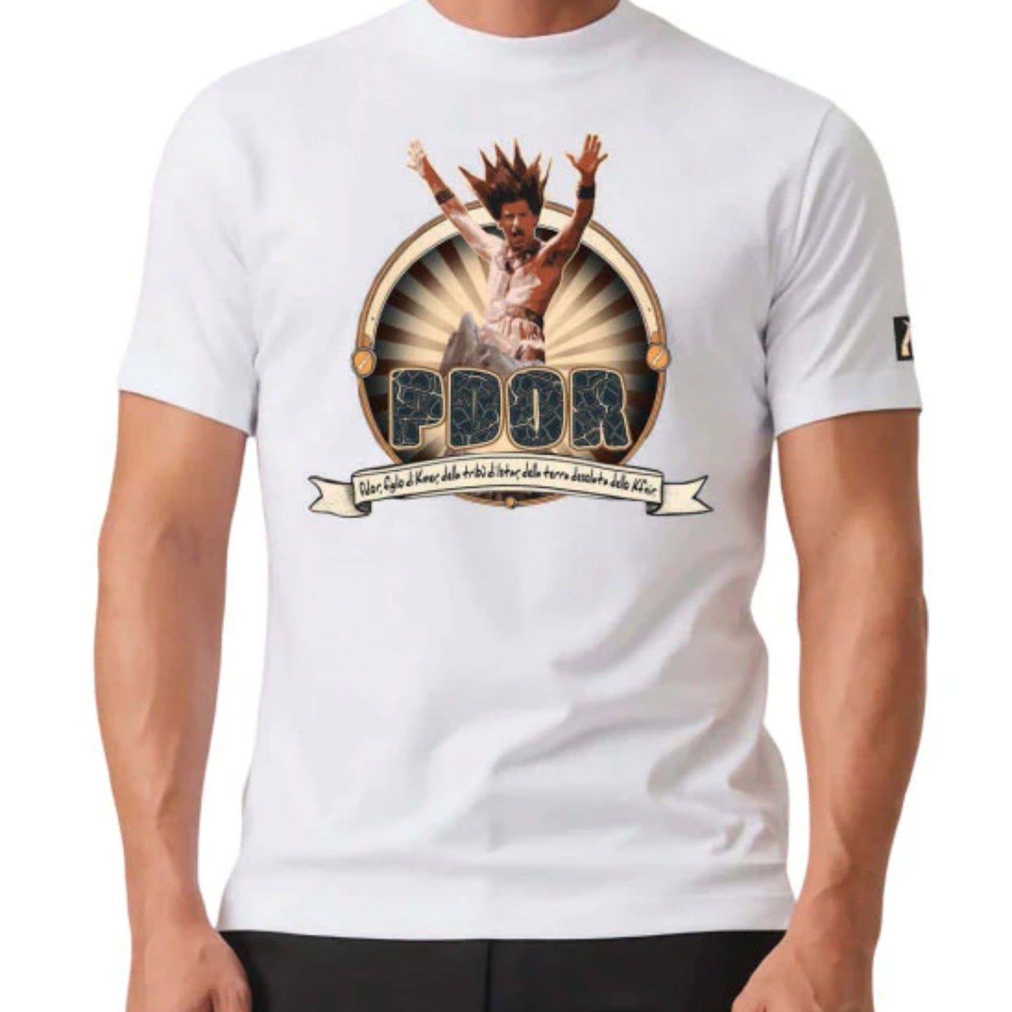 T-Shirt colorata Pdor