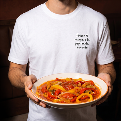 T-shirt fan edition - PEPERONATA E SCENDO
